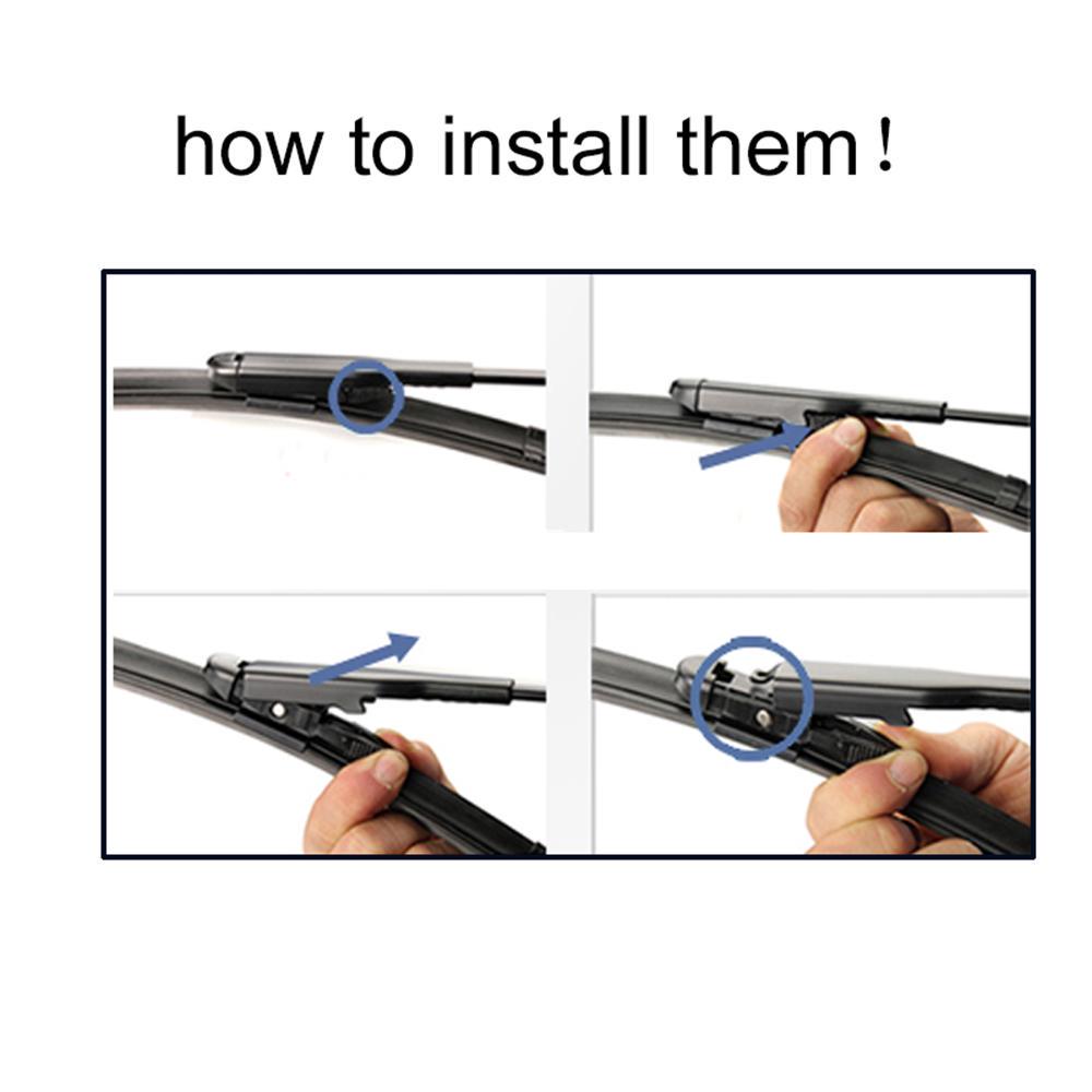 Voor Bmw M3 E90 E91 E92 E93 F80 G20 M340i Xdrive Dubbele rubber Auto Voorruit Wisser