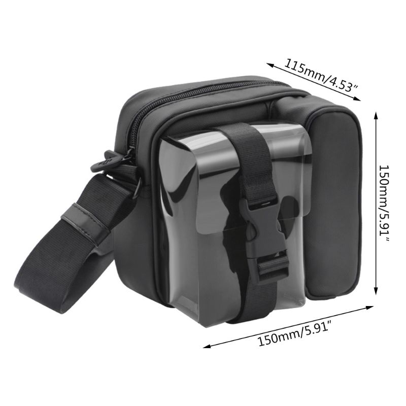 Kannettava vedenpitävä nylon minisignature crossbody säilytyspussi mavic travel kestävälle suojapussille, jossa on hengitys