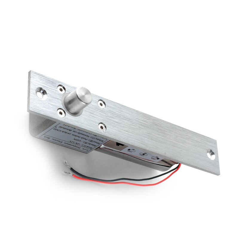 DC 12V Metal Electric Bolt Lock NC Fail Safe Mortise Electronic Access Control Locks for Glass Single Door Home Security System