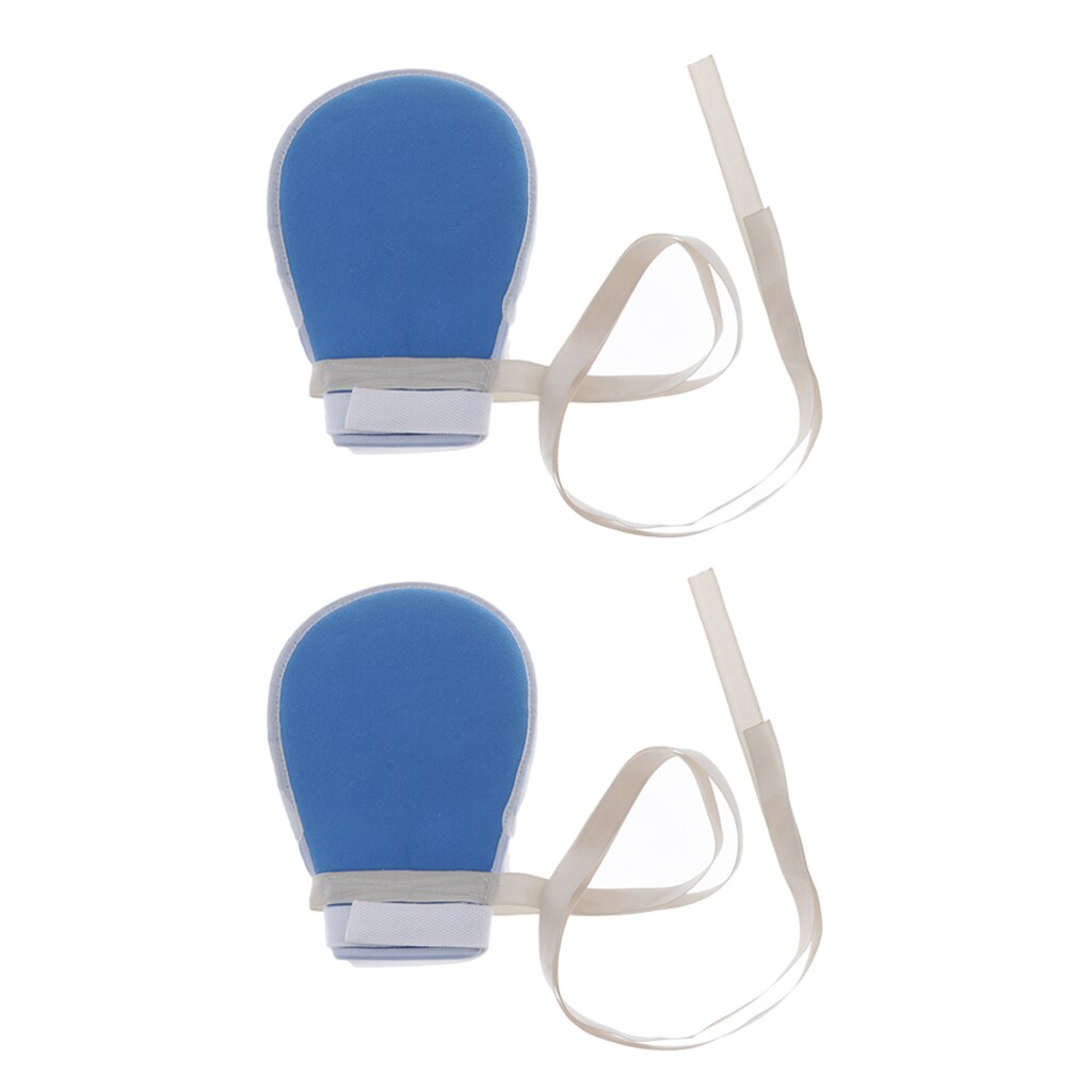 2Pcs Finger Control Mitts Home Hand Restraints Gloves Protectors
