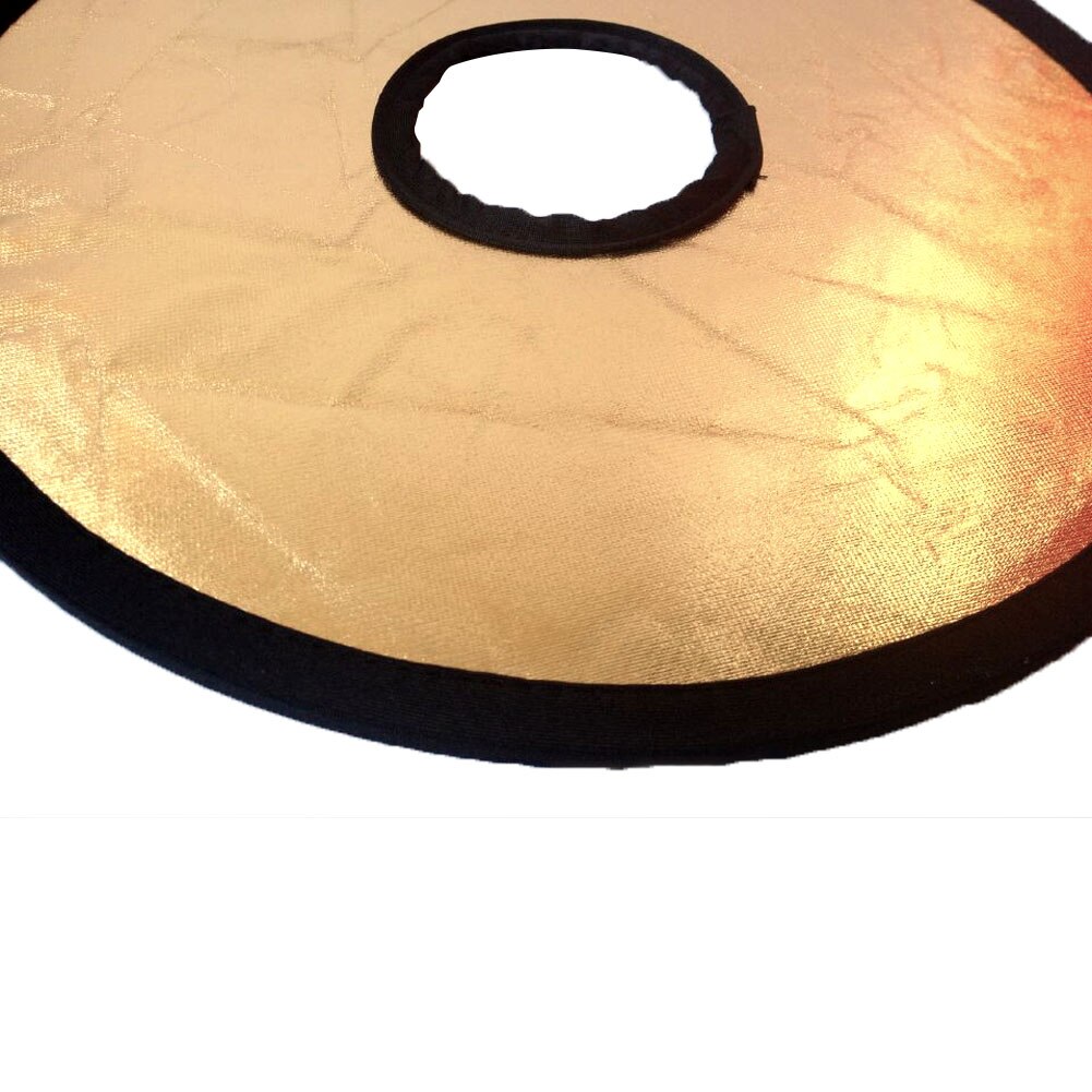 2 In 1 30cm Backlight Round Double Side Reflector ... – Vicedeal