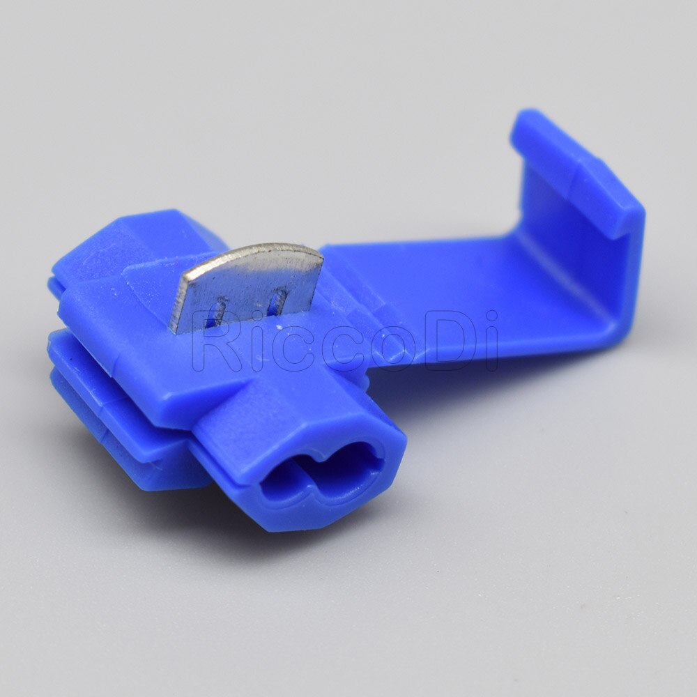 Connecteur Scotchlok pour téléphone, 30 pièces, UY UY2 UG UR UR2 U1B B1R UDW2A 314 101E, Terminal de remplissage de graisse: Blue connector