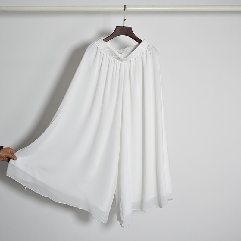 Chińskie spodnie 2020 szyfonowe spodnie szerokie nogawki damskie Online chiński sklep Thai Chi spodnie Kung Fu chińskie spodnie 10069: 12