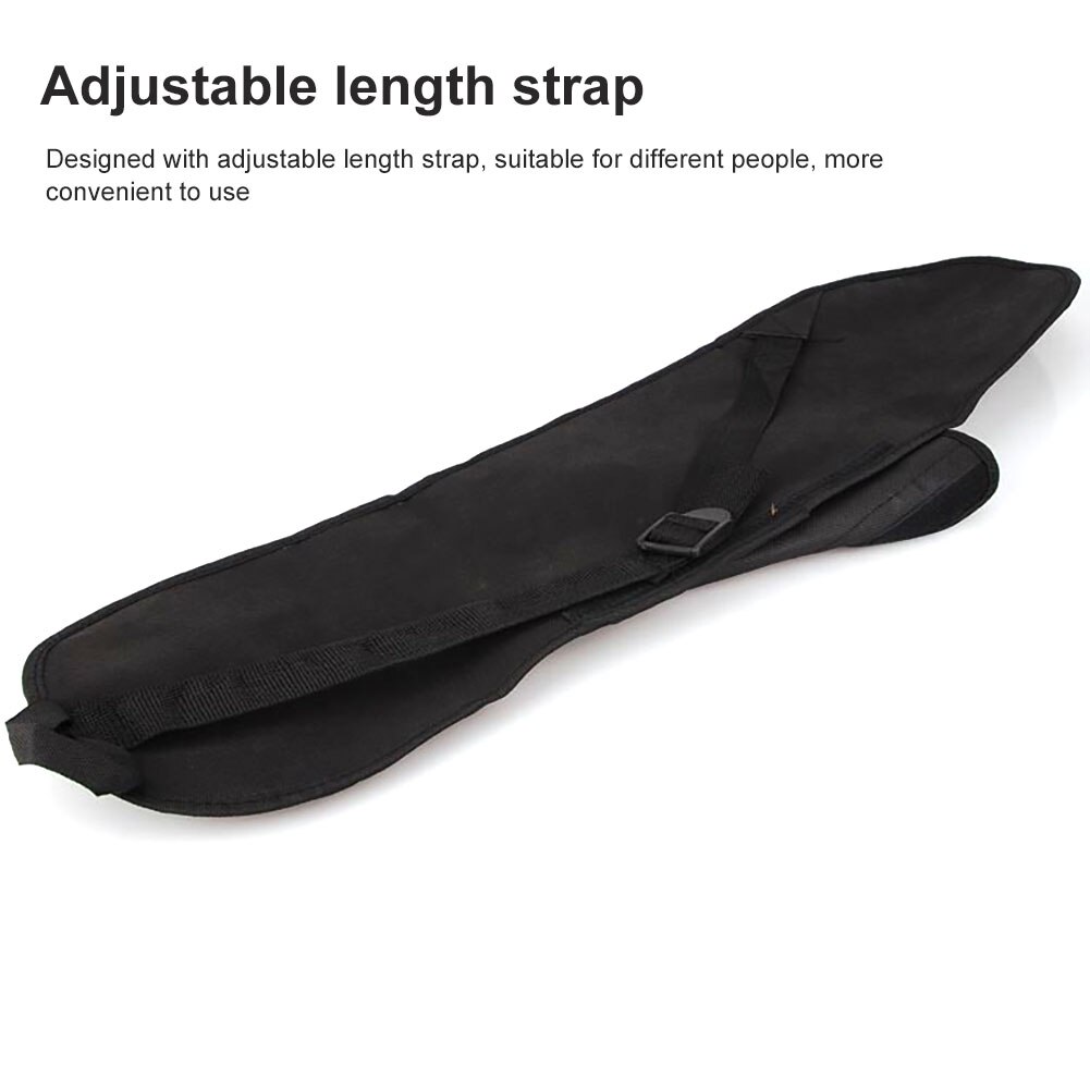 81x21cm Skateboard Shoulder Carrier Adjustable Strap With A Mesh Pouch Portable Skateboard Carry Bag