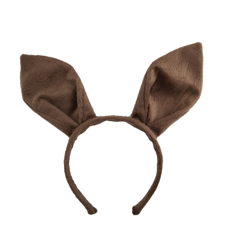 Women Adult Children Easter Rabbit Ear Kangaroo Makeup Party Ball Props Animals Headband Bow Knot Tail Halloween Costume Cosplay