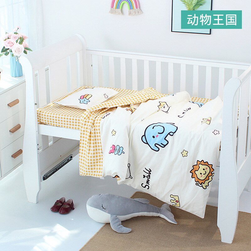 Tl-Gratis Quilt Cover Case Voor Wieg Baby Dekbedovertrek Kleuterschool Dekbedovertrek Ouder-kind Dekbedovertrek Kids beddengoed: 16