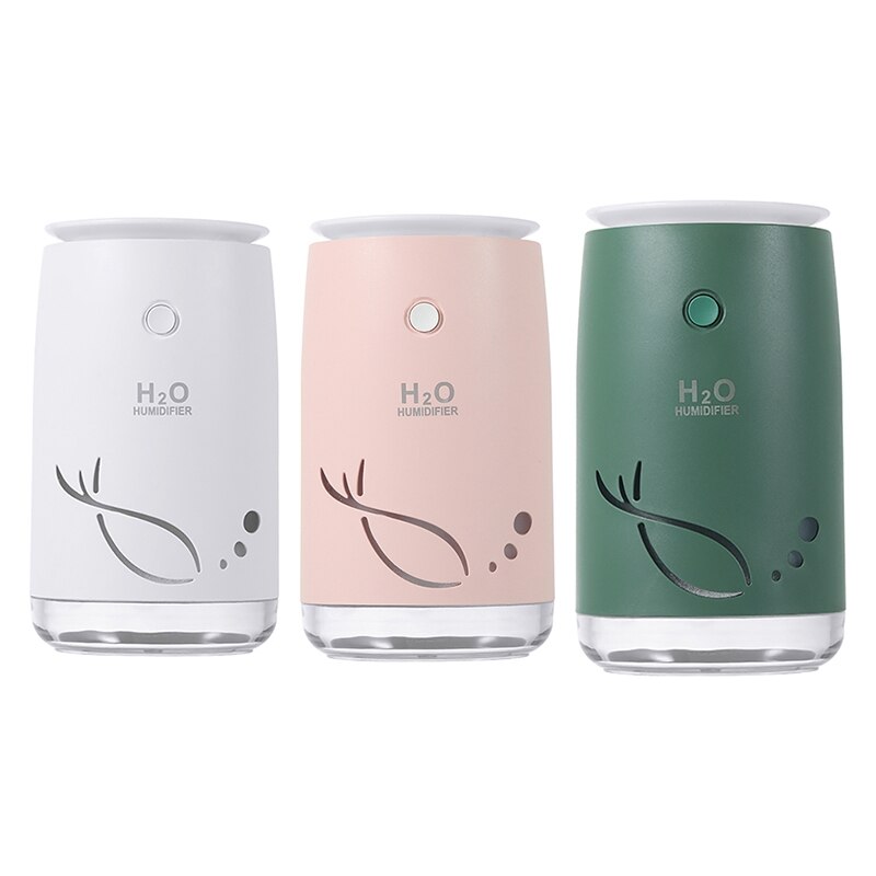 310ML USB Personal Desktop Air Humidifier Super Quiet Ultrasonic Mist Maker For Car Office Room Bedroom