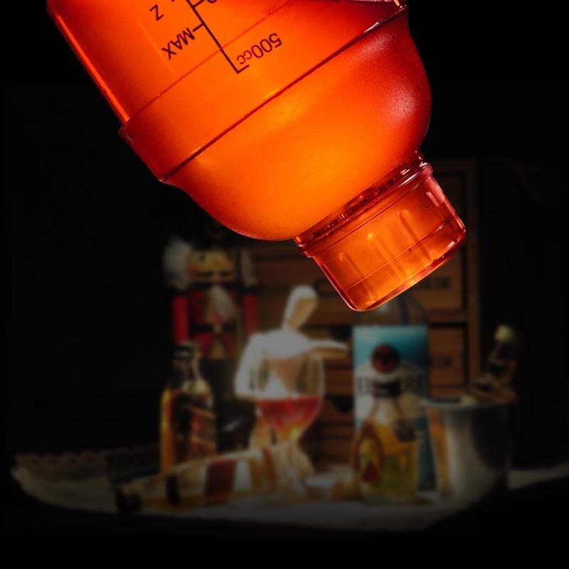 Plast martini cocktail shaker 350ml/530ml/700ml/1000ml vin dryck mixer vin shaker kopp drink mixer barware bar verktyg  zm1112