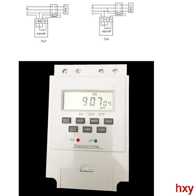 24V microcomputer time control switch time switch Electronic timer Digital display timer