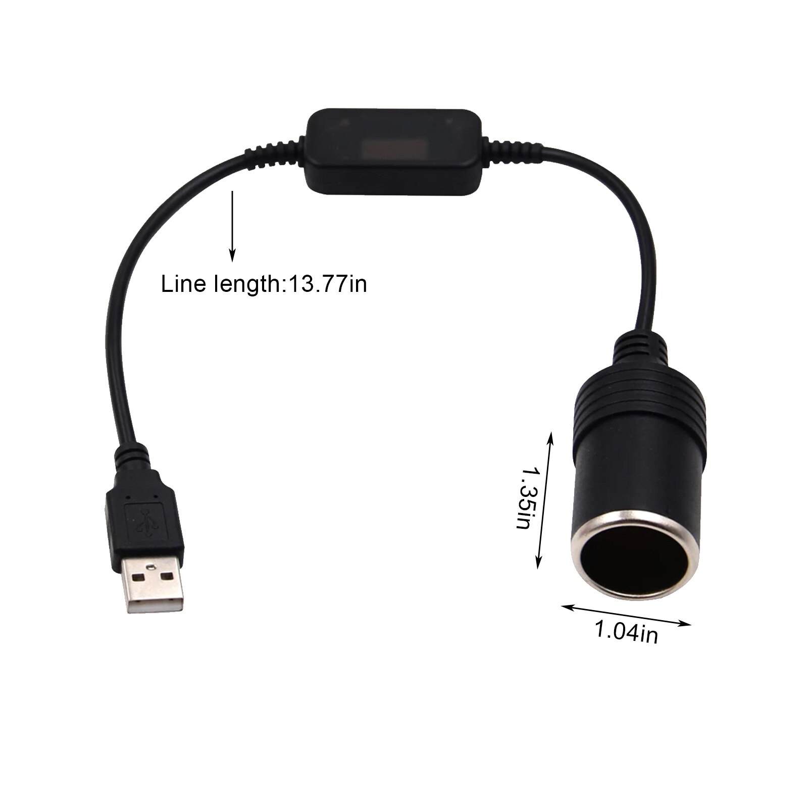 AFERIY Cable de Carga Adaptador Mechero Coche con Encendedor de Cigarrillos a XT90, 3 Metros, Rojo y Negro