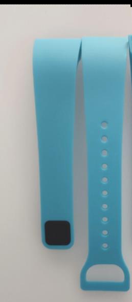 Correa de muñeca colorida para Xiaomi Mi Band 4c, correa de silicona de repuesto para pulsera inteligente Redmi Xiaomi Band 4C: sky Blue