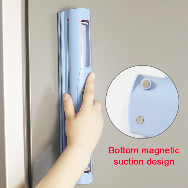 Food Wrap Dispenser Foil Cling Film Wrap Dispenser Plastic Sharp Cutter Plastic Wrap Storage Holder Dispense Kitchen Tool