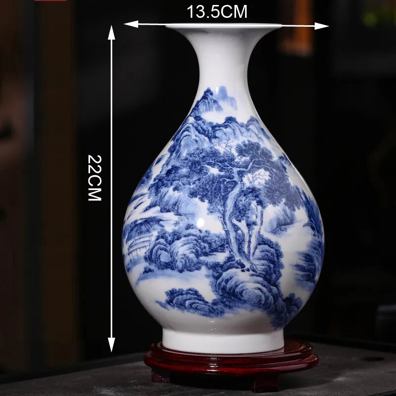 Bone China Flower Vase, Home Decor, Chinese Tradition Vases for Flowers, Ceramic Vase Decoration Home, Living Room: light yellow