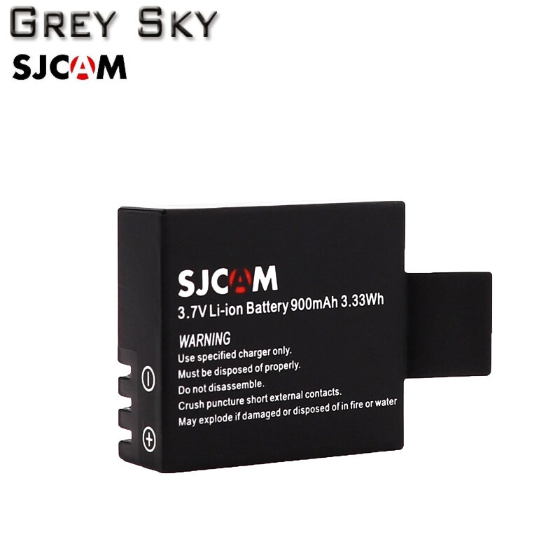 Batería de repuesto para cámara de acción deportiva Elite SJCAM sj4000, 10 Uds., 900mAh, para M10wifi / SJ4000 / SJ4000wifi / SJ5000wifi /SJ5000x