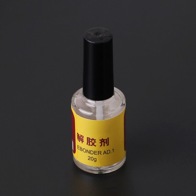 Bouteille de dissolvant de colle adhésive, 20g, pour résine époxy UV