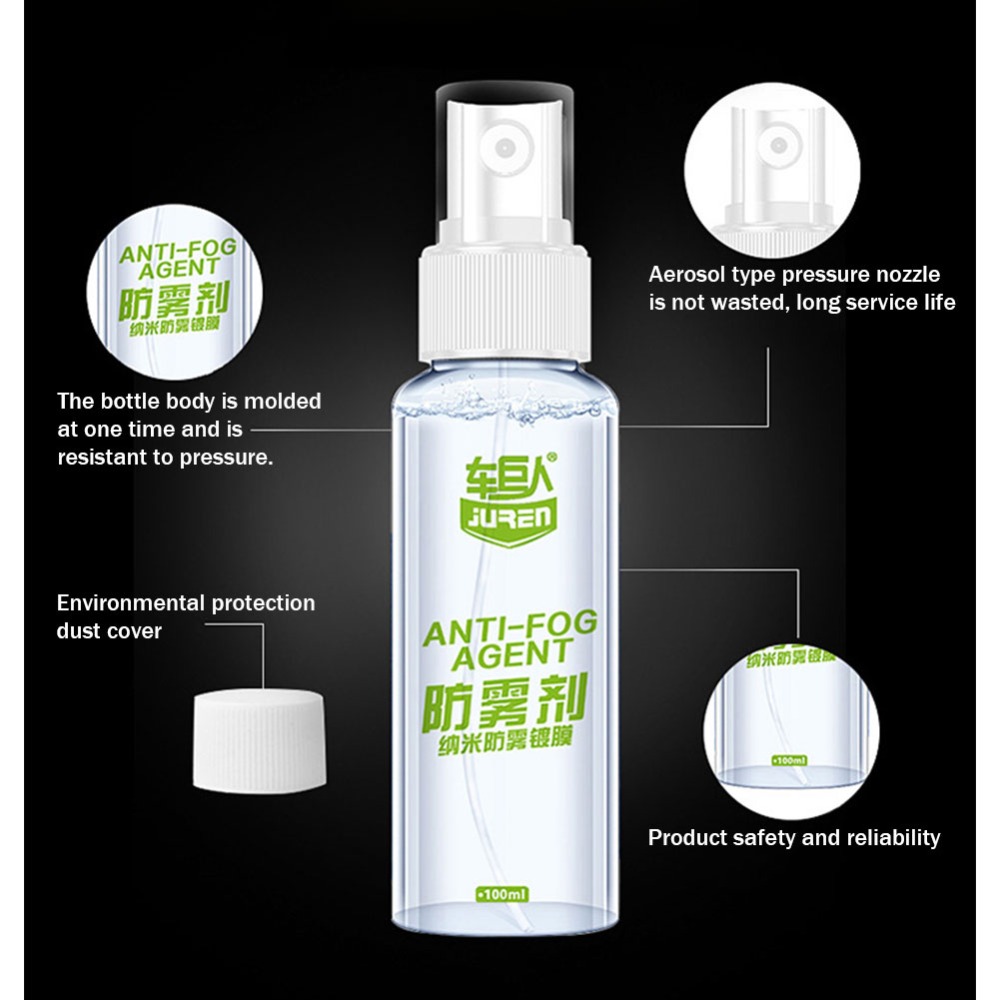 Car glass window bathroom anti-fog defogging long-lasting anti-fog 45 days (four seasons available, bathroom anti-fog special)