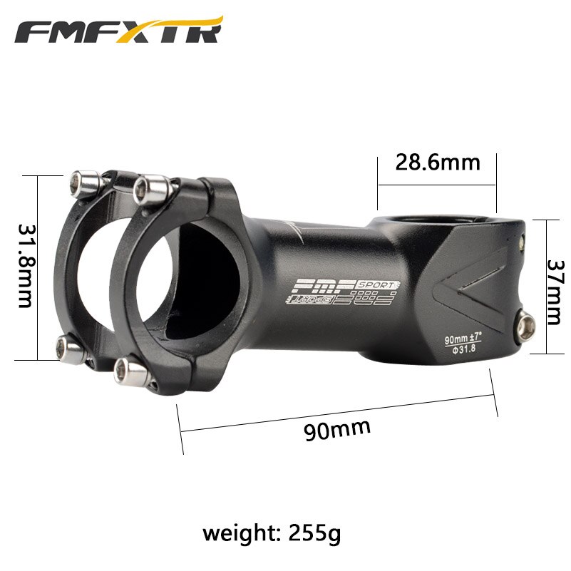 FMFXTR Mountain bike folded aluminium alloy die fly before 25.4/31.8 mm vertical tube rod cyclist tube the neck bicycle handle b