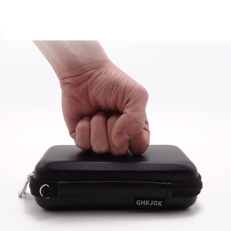 GHKJOK 2.5 inch HDD Bescherming Zak Harde Schijf Storage Case voor Externe Draagbare HDD SSD U Disk Power Bank Pen drive