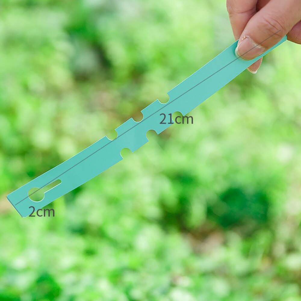 Multi-colori 50pz etichette per piante da vivaio da giardino etichette per alberi appesi strumento di classificazione della carta rapida