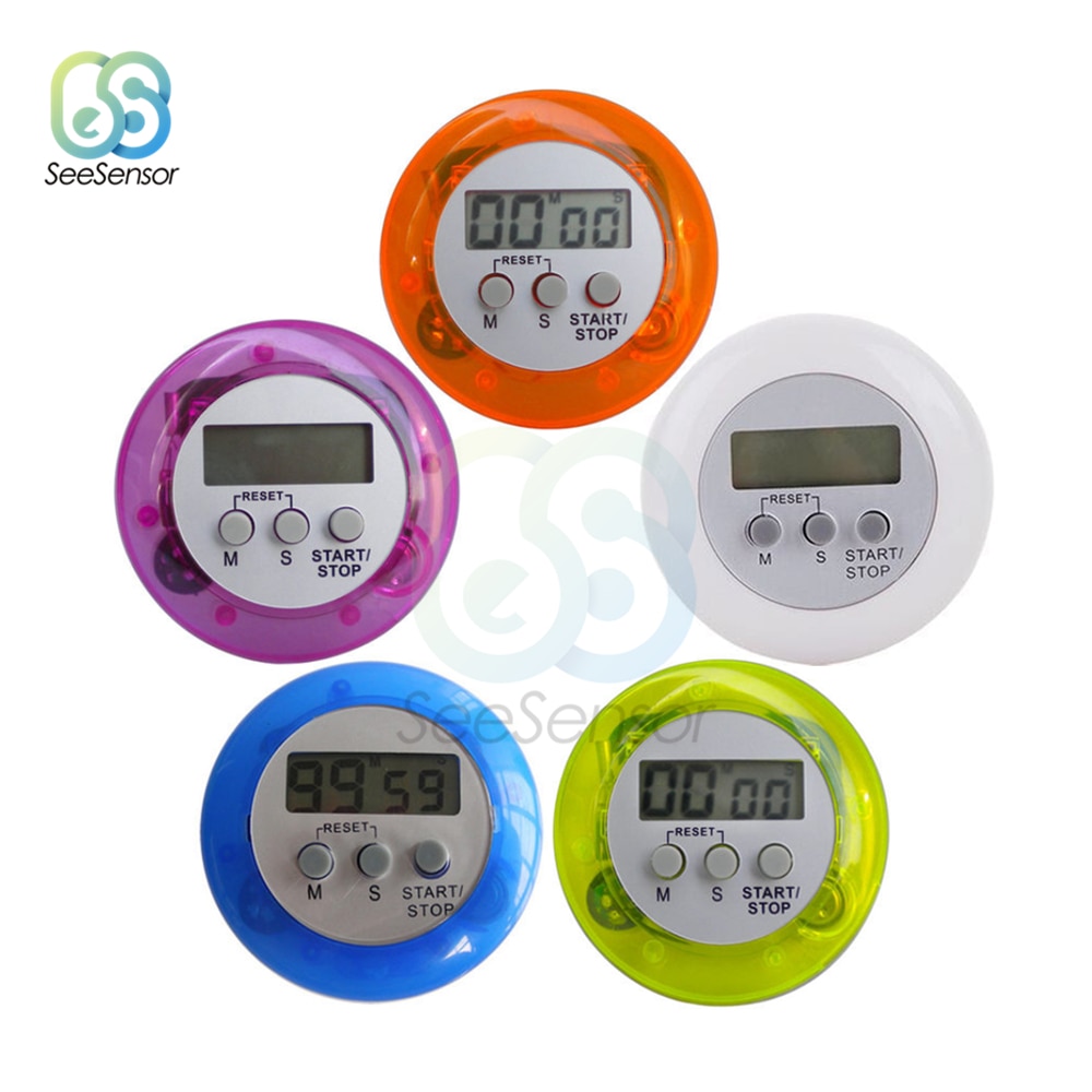 4-Pack Magnetic Digital Kitchen Timers – Countdown/Up, Stand, Large Display