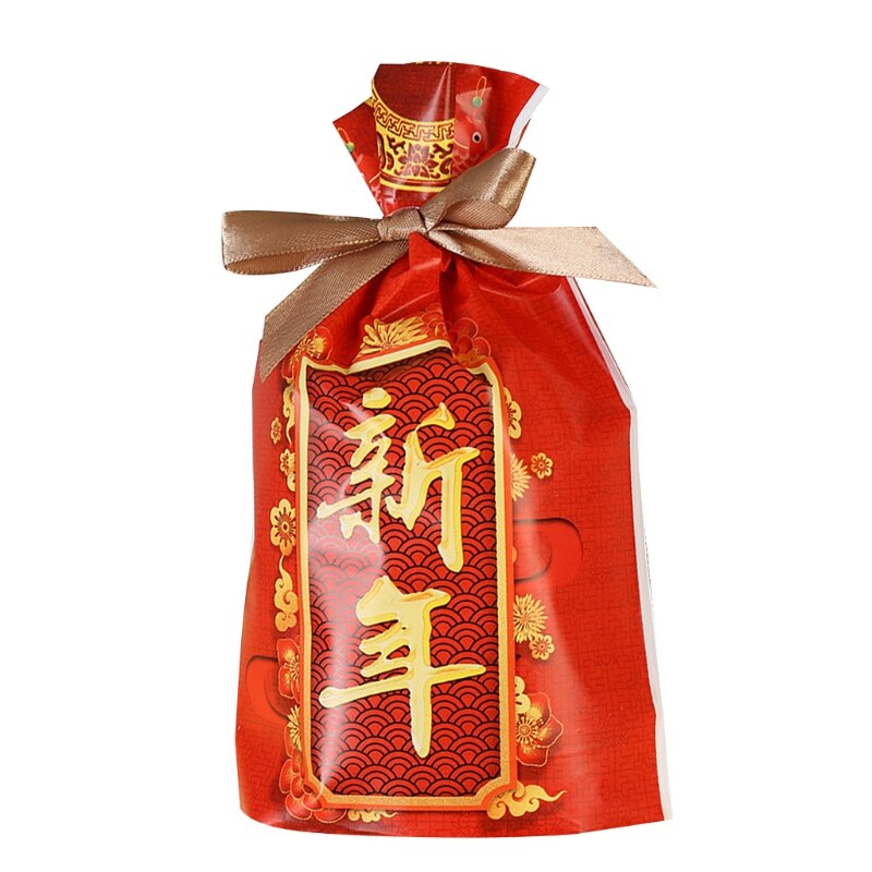 50 Pcs Chinese Year Candy Bundles Packaging Bag 54DC: 2