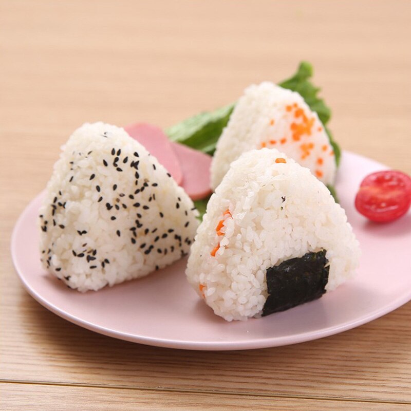5 Style DIY Sushi Mold Onigiri Rice Ball Food Press Triangular Sushi Maker Mold Sushi DIY Kit Japanese Kitchen Bento Accessories