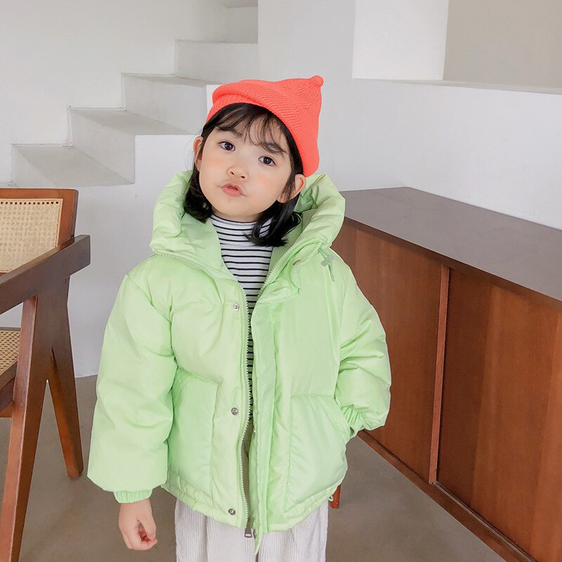 Stijl Voor De Herfst En Winter Kinderen Donsjack Gewatteerde Kinderen Korte Jas Jongens En Meisjes Donsjack winter Kleding