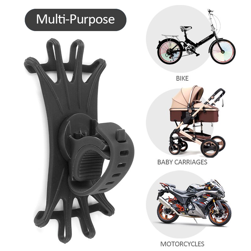 Universal Bicycle Phone Holder Motorcycle Mobile Phone Holder Bike Handlebar Stand Bracket Table Stands For iPhone GPS Device