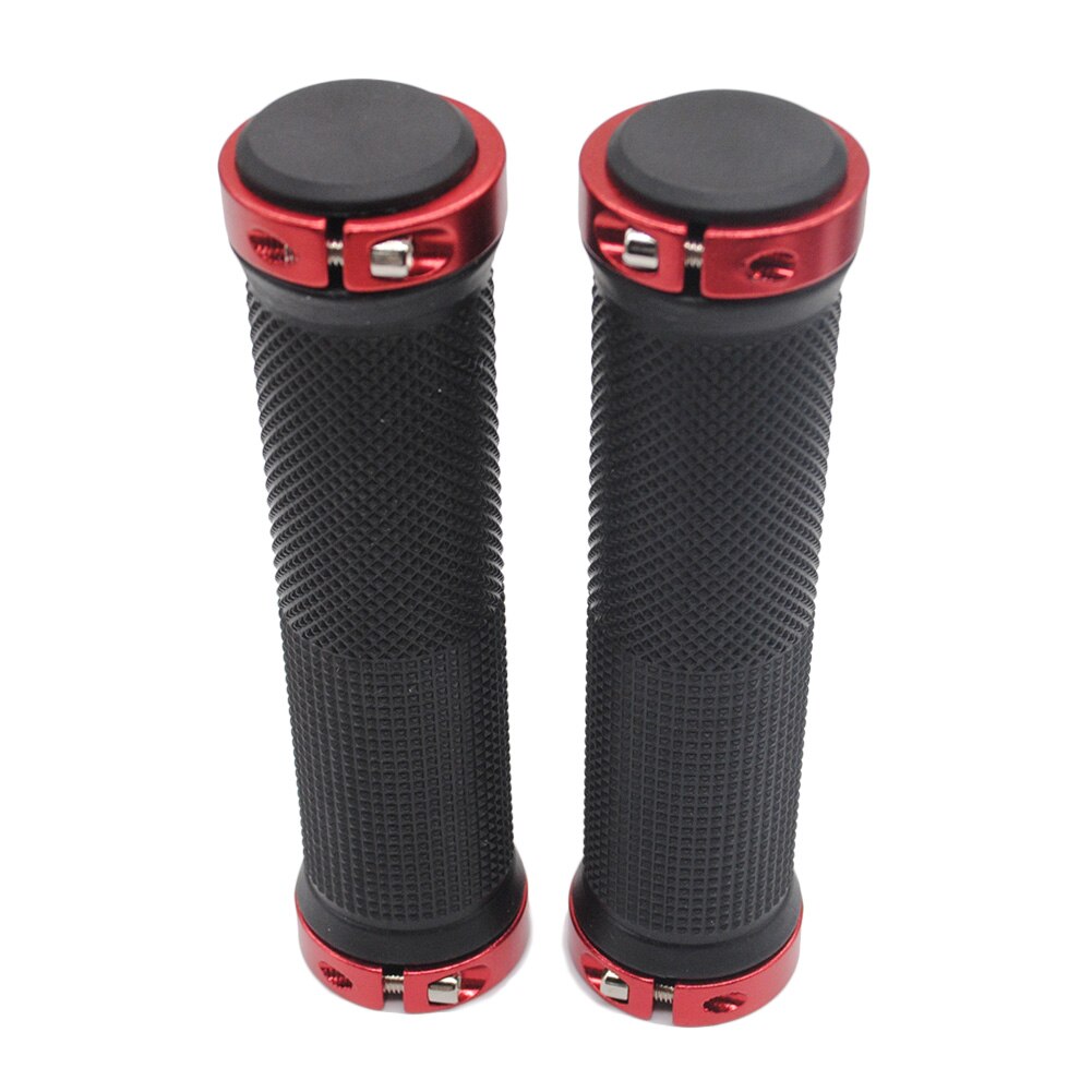 Mountainbike Grips Rubber Slot Op Stuur Lock-On Grips Fixed Gear Fixie Grips End Knock Off