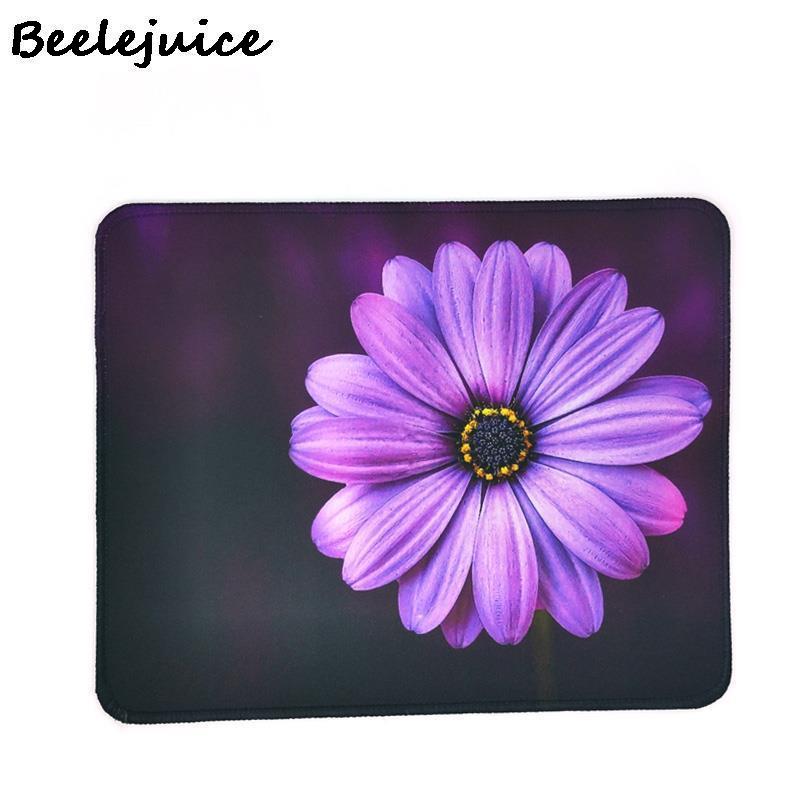 Sonnenblumen Lila Blumen Maus Pad Silikon Maus matt Tisch matt Laptop Spiel Computer Tastatur Schreibtisch Maus Pad Büro Liefert: 14