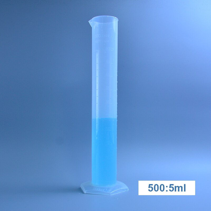 1Pcs Plastic Maatcilinder Afgestudeerd Cilinders Voor Lab Levert Laboratorium Gereedschap School Lab Accessoires 5 ~ 2000Ml