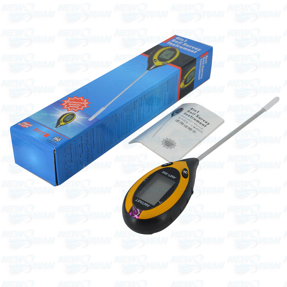 Digital Household PH Garden Soil Tester LCD Screen Test For Plants Garden Tool Handled Moisture Tester