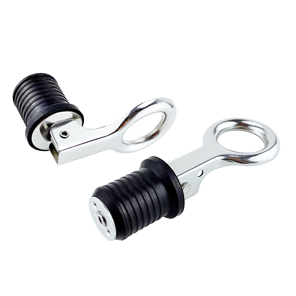 Tapón de drenaje de estilo abatible ajustado a presión de goma para instalación de fontanería de barcos de pesca para barco de sentina, travesaño, casco de baitwell