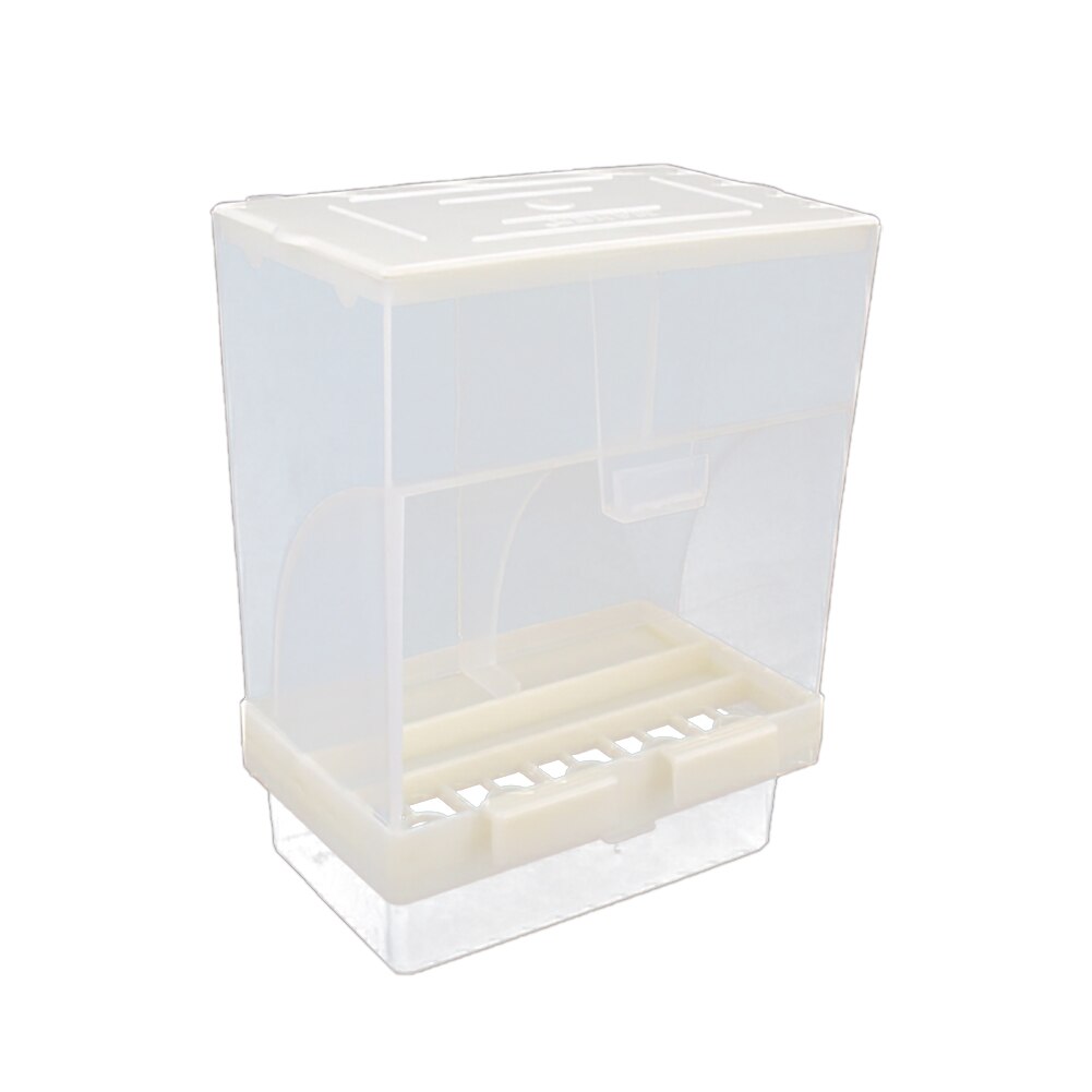 Automatic Bird Feeder No-Mess Bird Feeder Cage tool For Budgerigar Canary Cockatiel Finch Parakeet Seed Food Container K802: Default Title