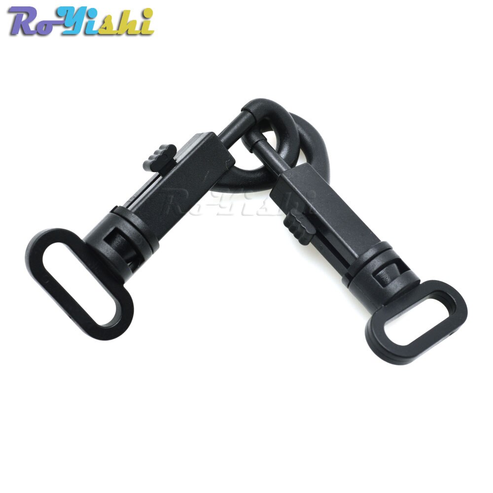 Plastic Snap Hooks Rotary For Paracord Keychain Backpack Buckles