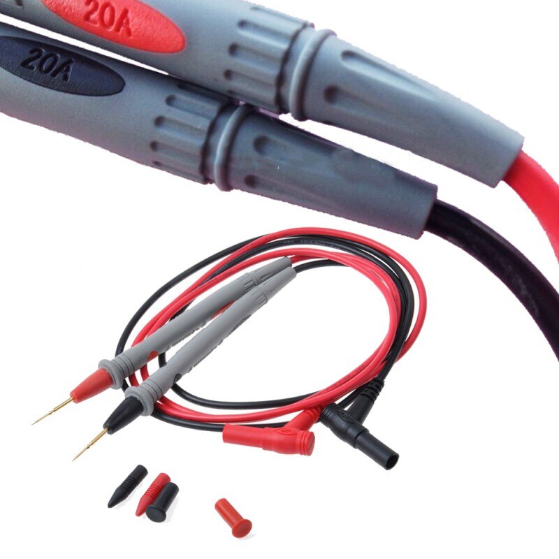 Professionele 1000 V 20A Ultra Fijne Universal Probe Test Leads Kabel Multimeter Meter S1