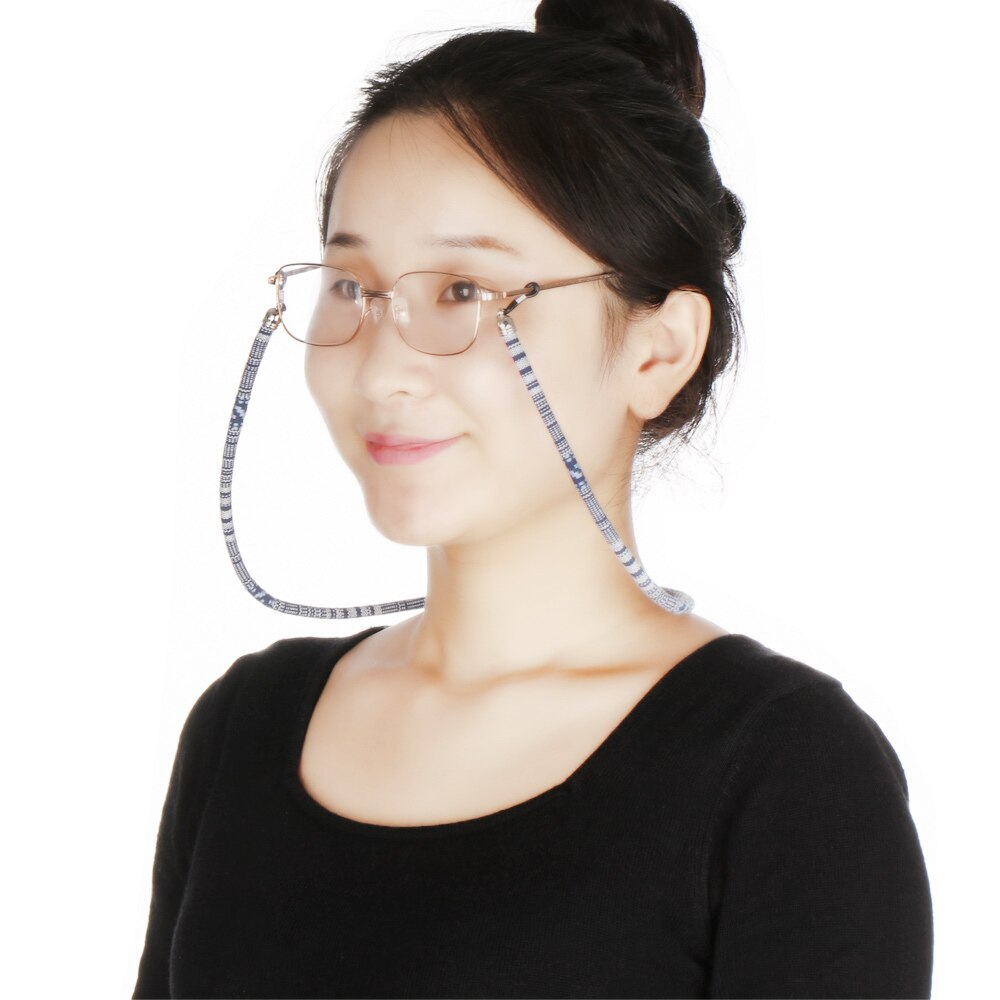 Grob Baumwolle Seil Bohemain stil Gläser Kette Ethnische Bunte Lesebrille Schnur Halter Maske Anti-verloren Seil Wandern Werkzeug