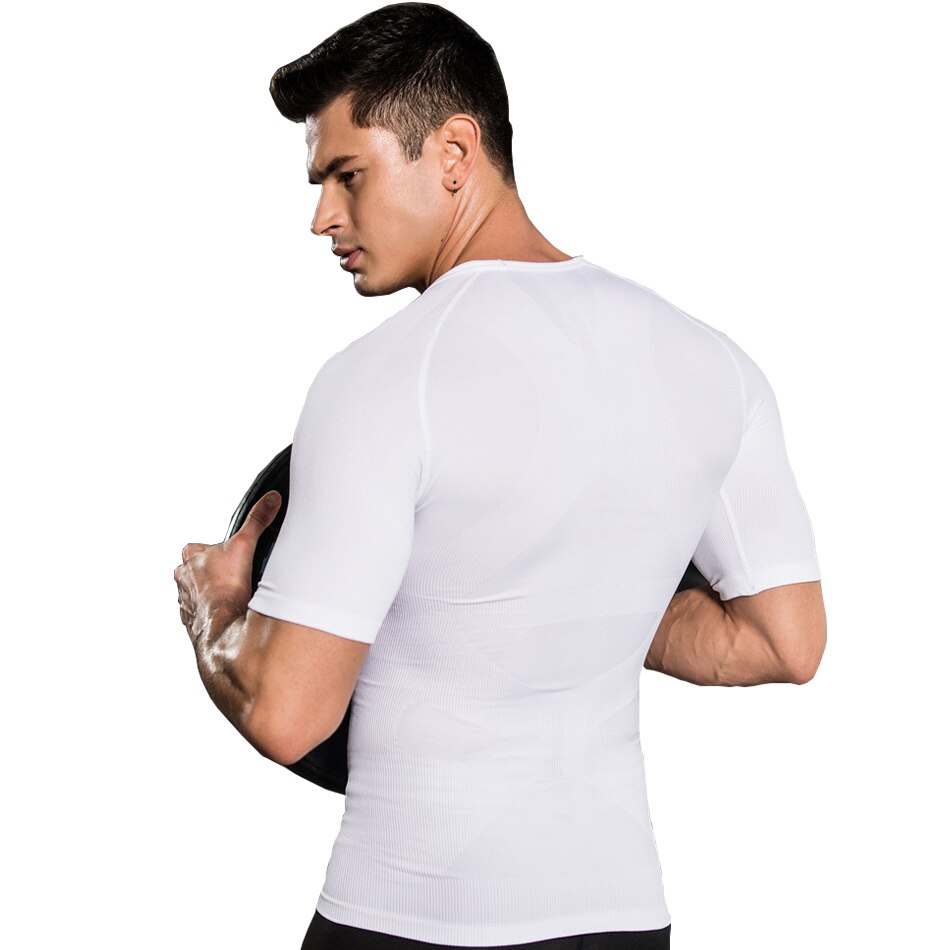 Body Shaper Men Body Slimming Tummy Abdomen Gynecomastia Underwear Men Compression T Shirt Bodybuilding Shapewear Men Corsets