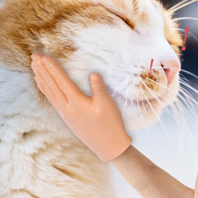 Mini Finger Funny Finger Puppet Small Hand Prank Game Party Toy