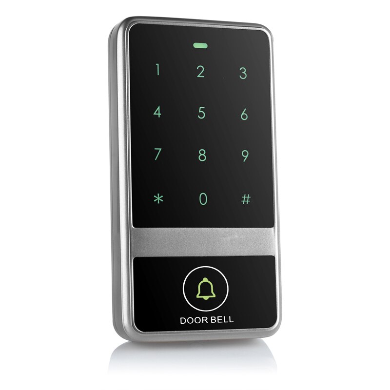 Standalone Door Entry System Touch Screen Waterproof Outdoor Indoor Metal RFID Access Controller