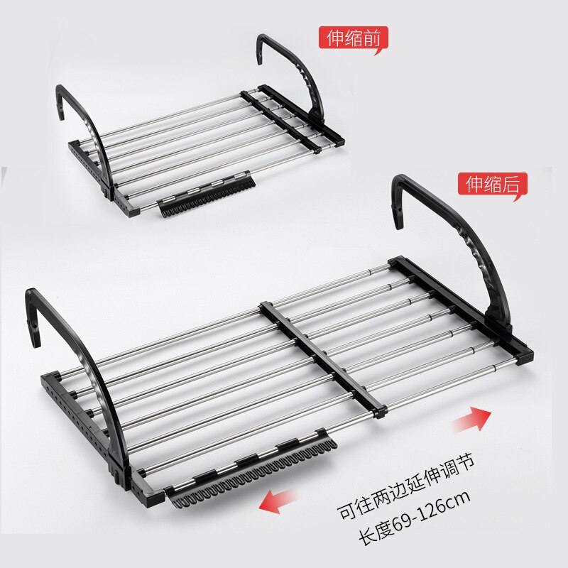 rack shoe hanging drying rack on balcony window sill small folding clothes drying rack bathroom accessories bathroom fixture