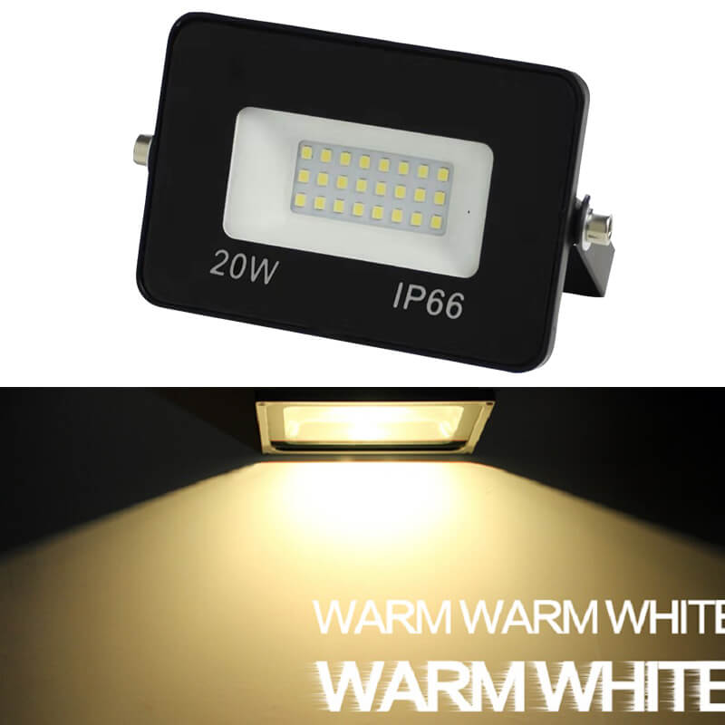 100W 50W 30W 20W 10W Ultra Thin Led Flood Light Spotlight Outdoor AC220V IP65 lawn Path Garden Street Gate Wall Lamp Flood Light: Warm White / 10W