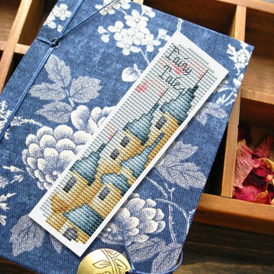 DIY Craft Stich Cross Stitch Bookmark Christmas Plastic Fabric Needlework Embroidery Crafts Counted Cross-Stitching: A