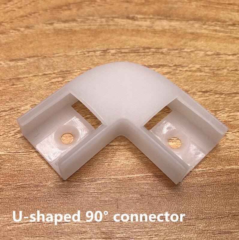 90/180 Graden Hoek Connector, Led Hoek Aluminium Profiel Link, V Profiel Connector U Profiel Connector: Blauw