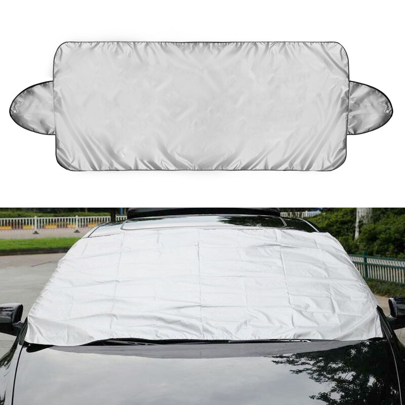 Frost Windscreen Folding Cover Sun Jumbo Shade Auto Shield Block Magnet