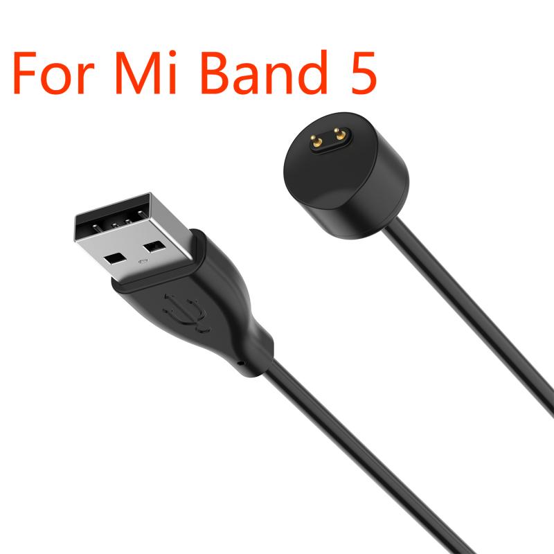 Lader Kabel Voor Xiaomi Miband 5 Smart Polsband Armband Voor Mi Band 5 Oplaadkabel Usb Charger Adapter Draad