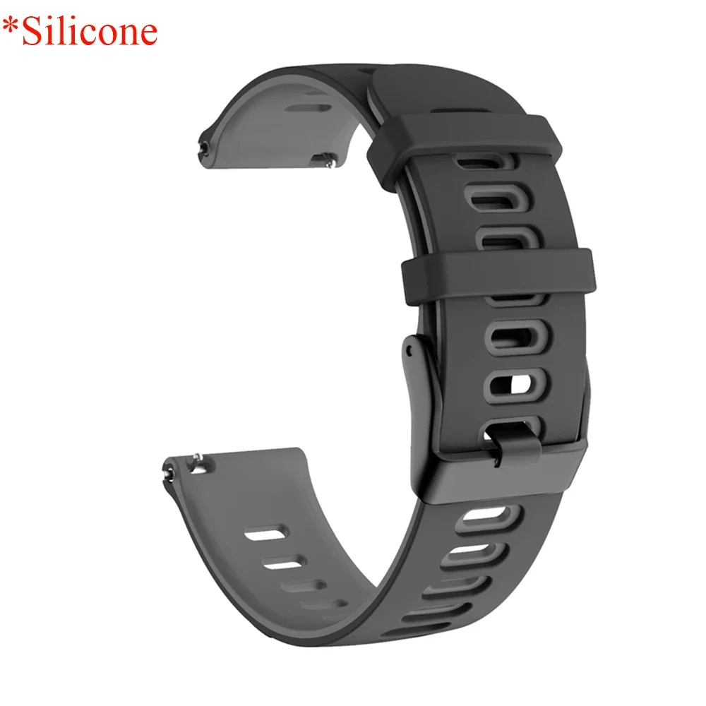 CINTURINO INF Cinturino in silicone per Huawei GT4 46 mm/GT Runner/GT3 SE da 18 mm Bianco
