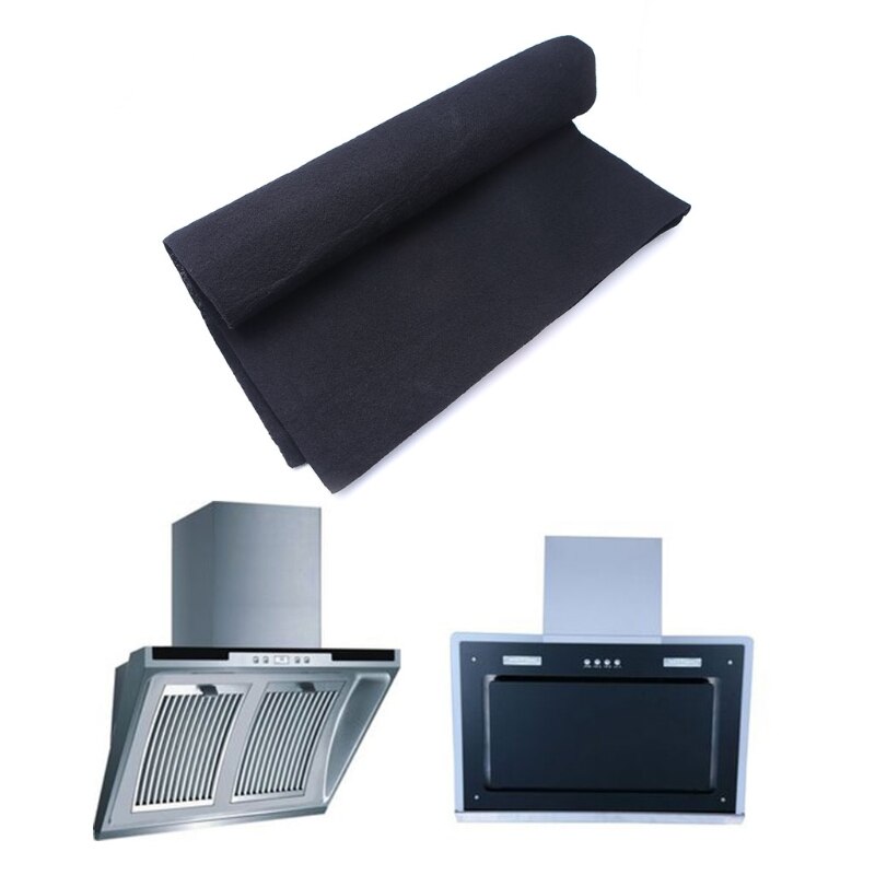 Purificador de carbón activado para aire acondicionado, tela prefiltrante, 100cm x 100cm x 3mm