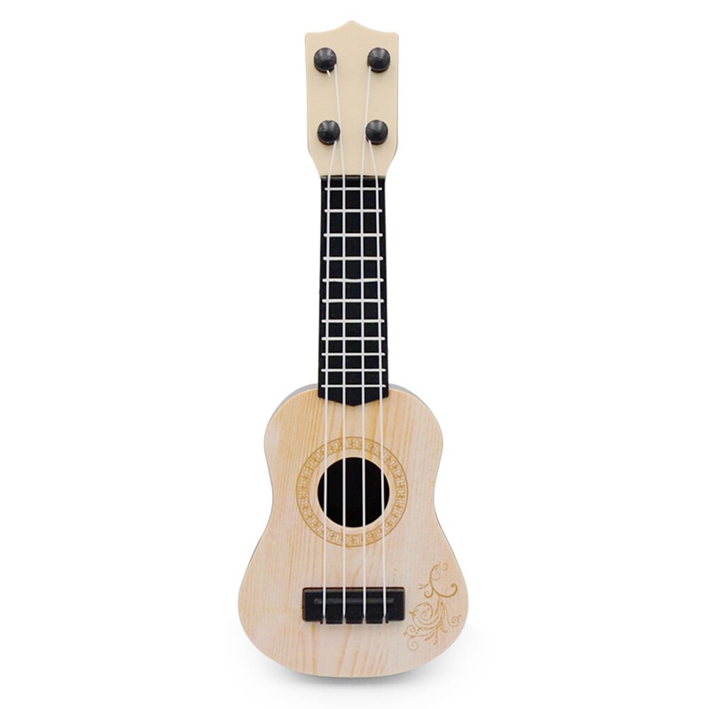Mini Gitarre 4 Saiten Klassische Ukulele Gitarre Spielzeug Musik Instrumente für freundlicher freundlicher Anfänger FrüHenne Bildung Kleine Gitarre: Stil A