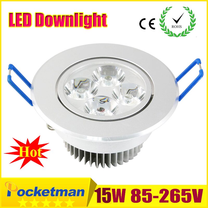 LED Down light 9W 12W 15W LED Spotlight Verzonken Kabinet Muur Spot Plafondlamp Koud warm Wit Voor Home Verlichting z50